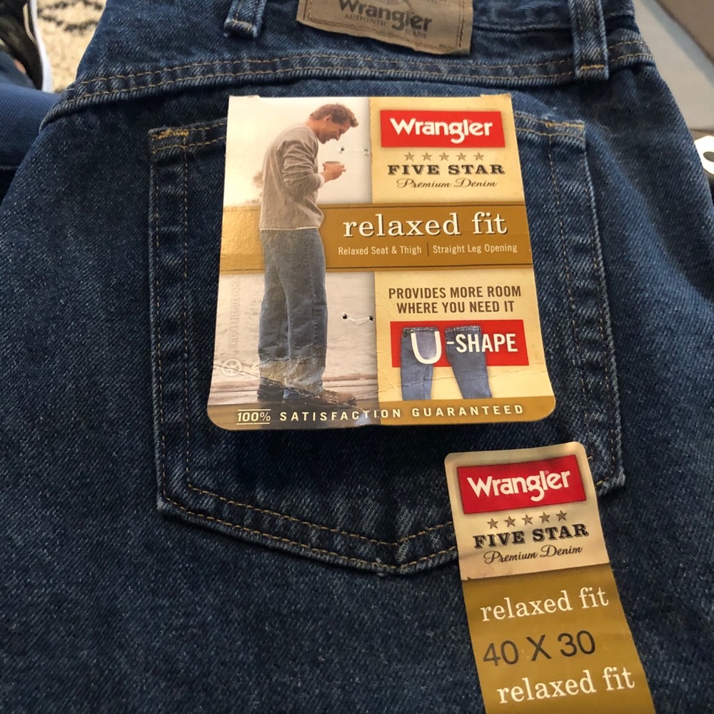 Men wranglers 40x 30
